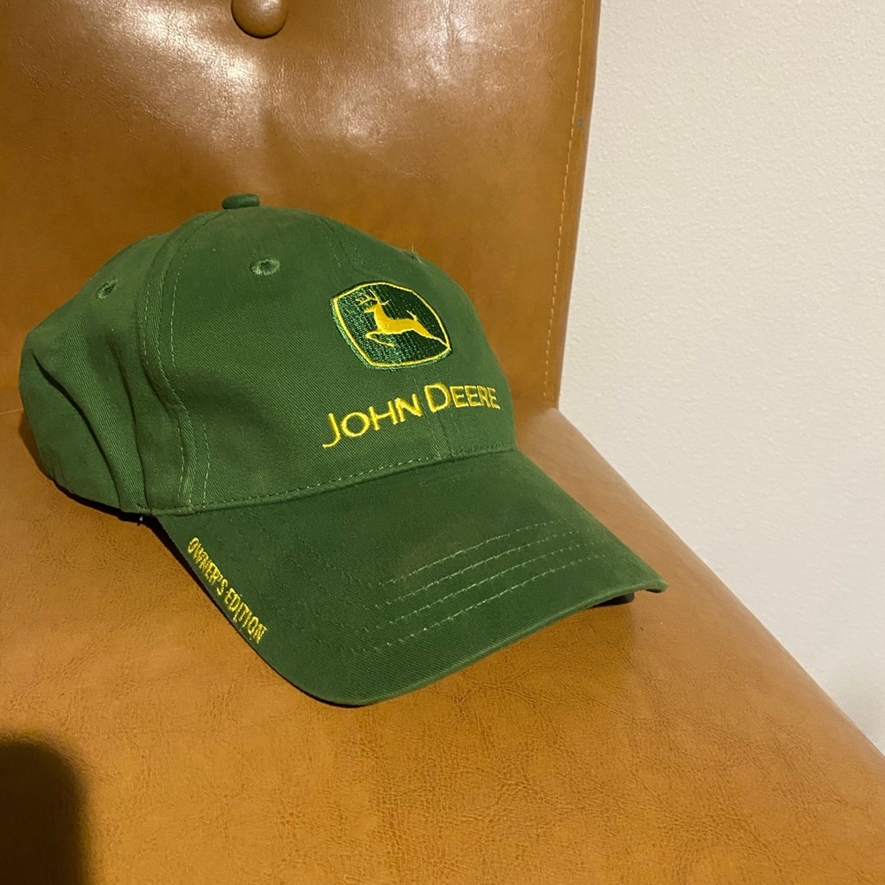 John Deere Green Baseball Cap